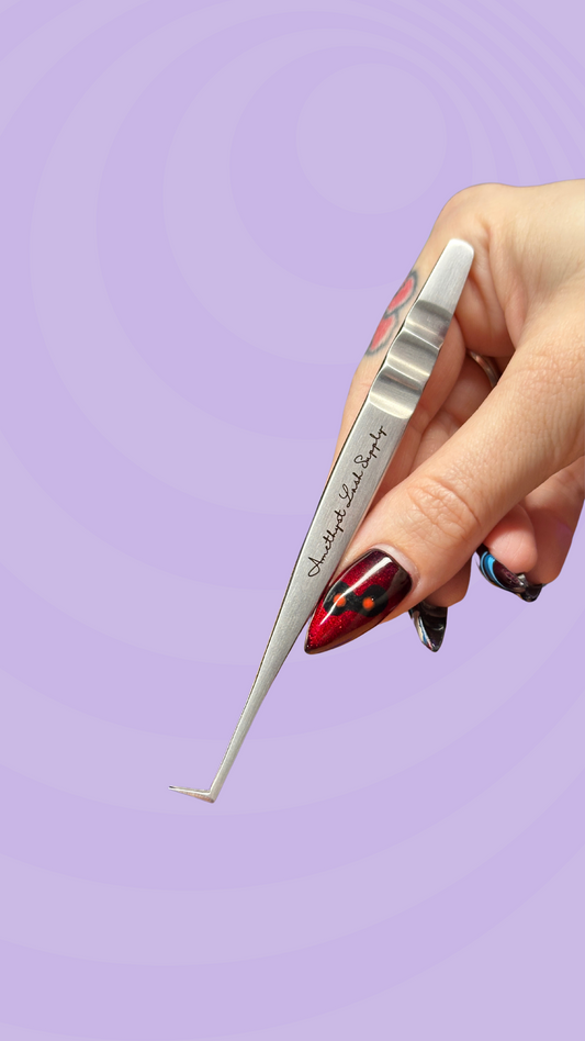 Mega volume tweezer, lash tweezer, eyelash supplies, lashes, tweezer