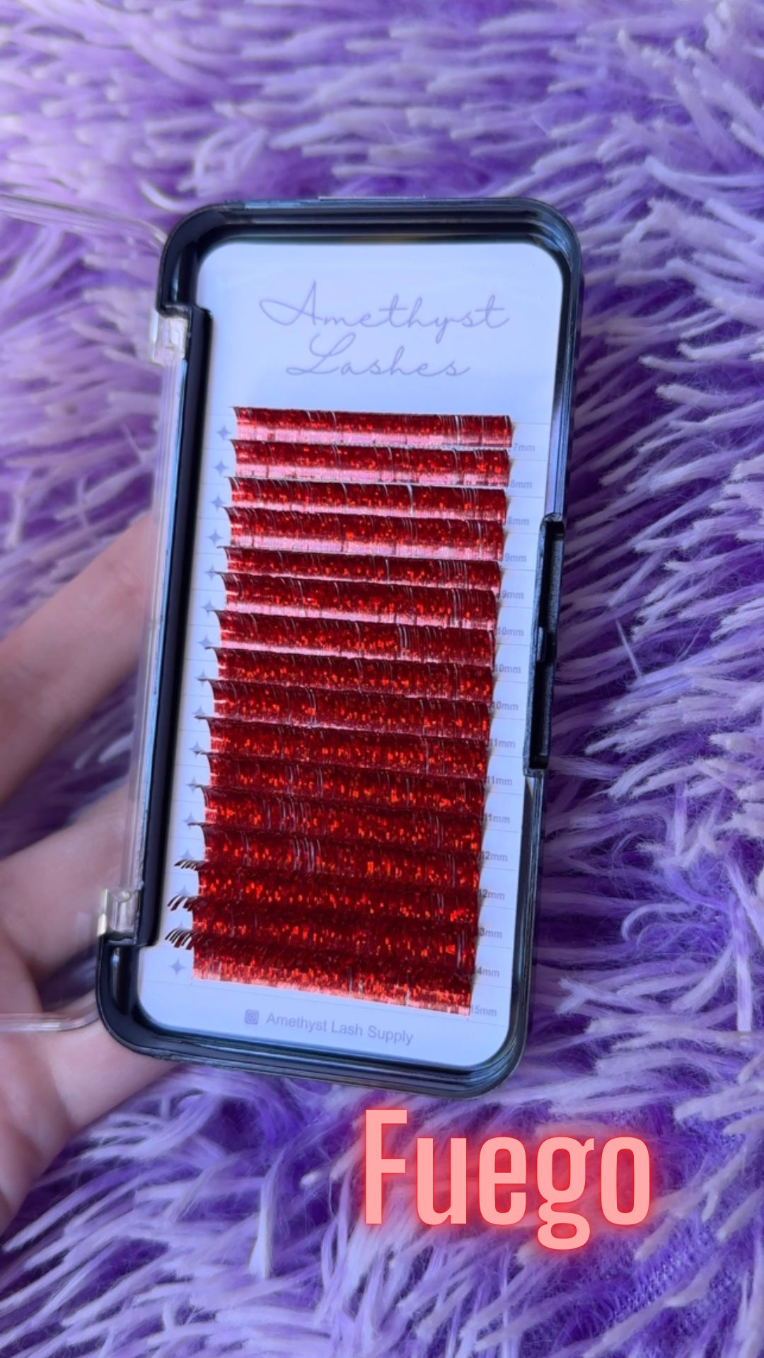 Lash trays and supplies