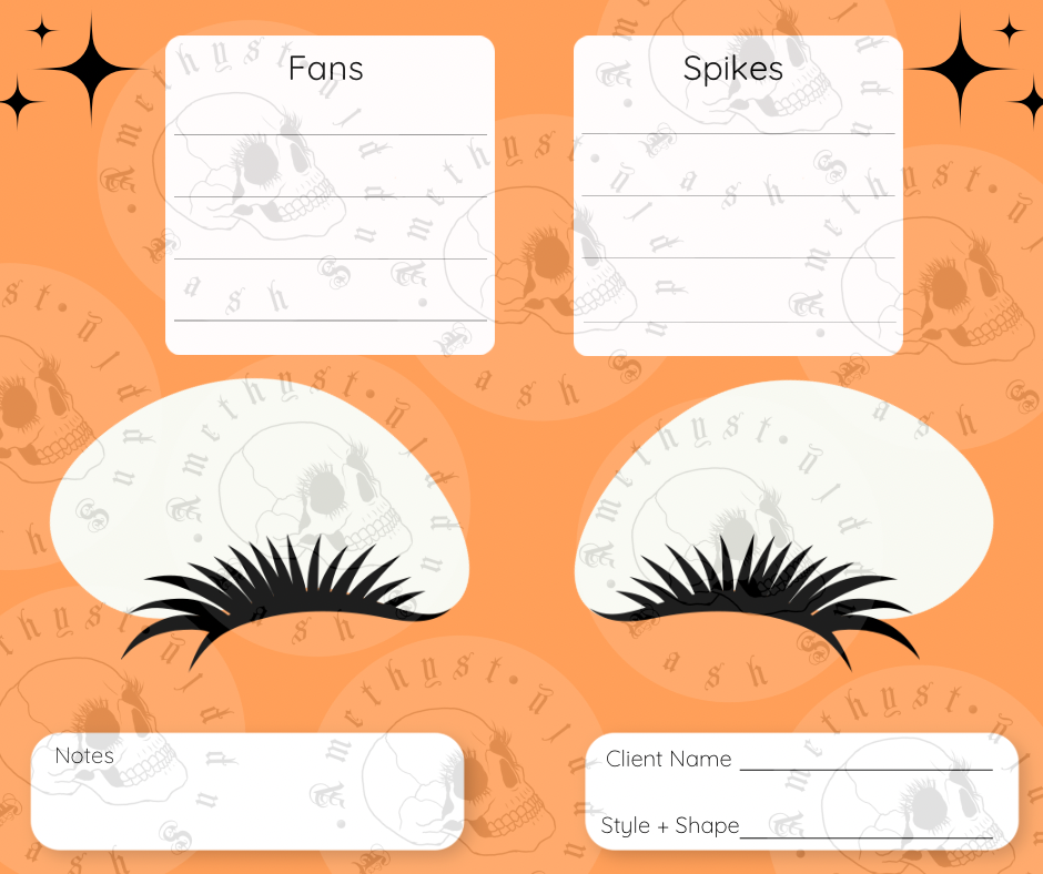 Client Lash Charts