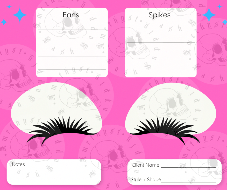 Client Lash Charts