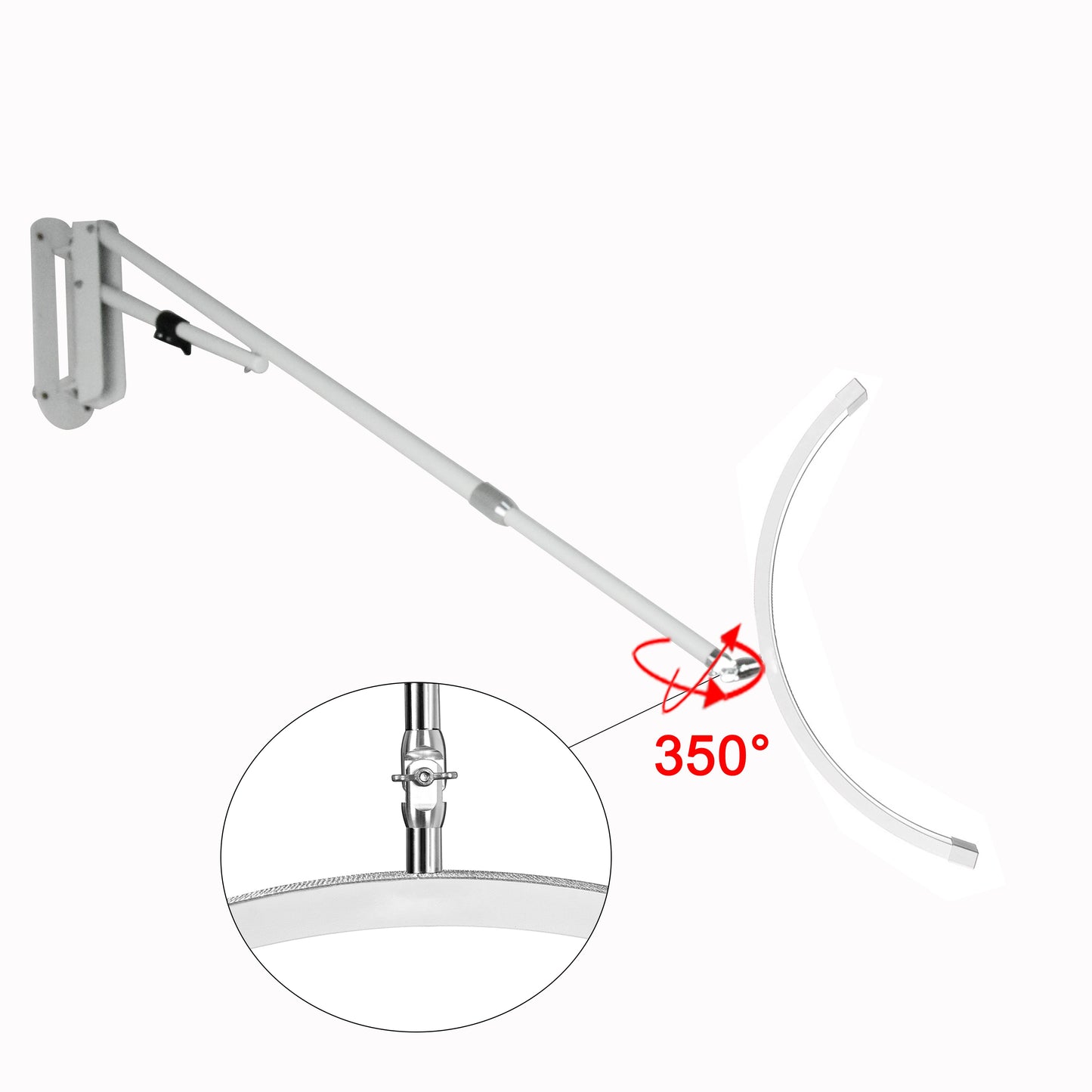 Luna 🌙  LED Wall Mount Half Moon Light